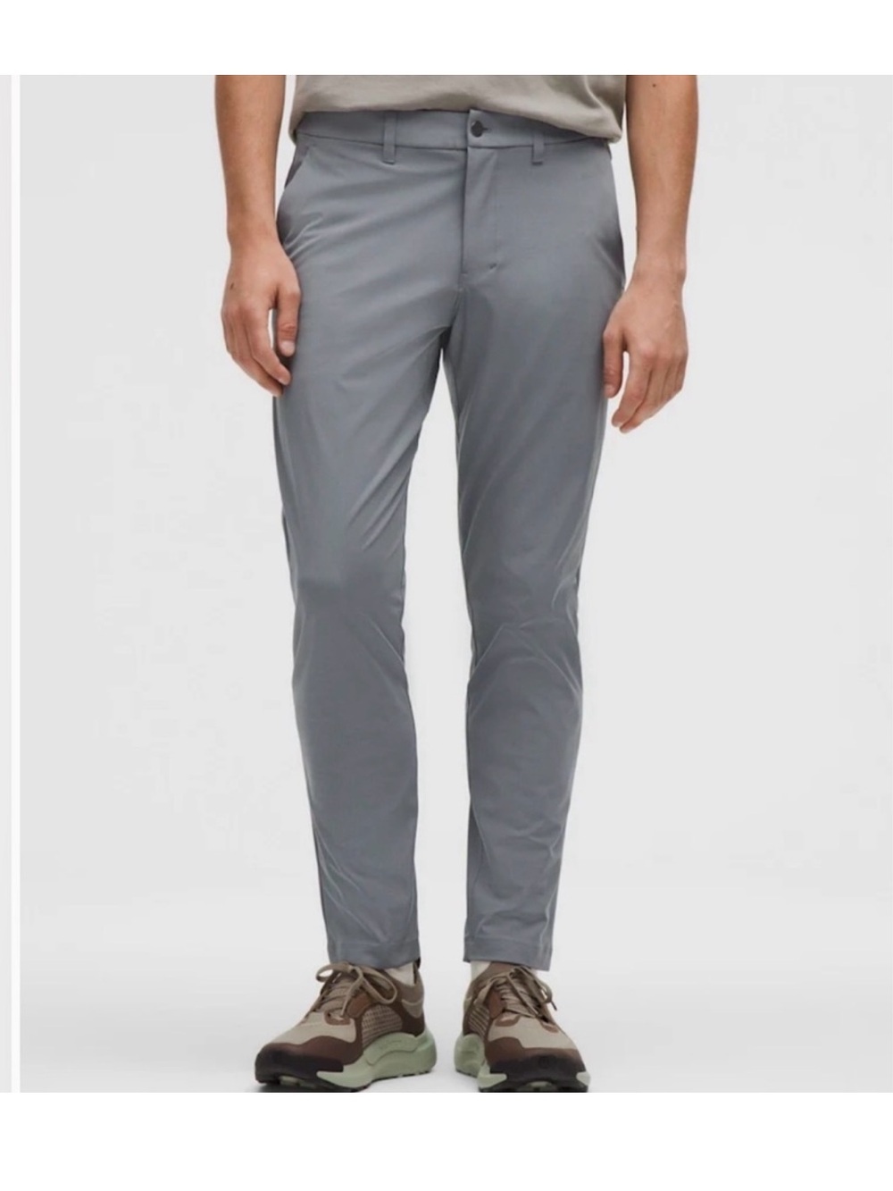 Lululemon Athletica Gray ABC Slim Fit Trouser Warpstreme Pants size 32